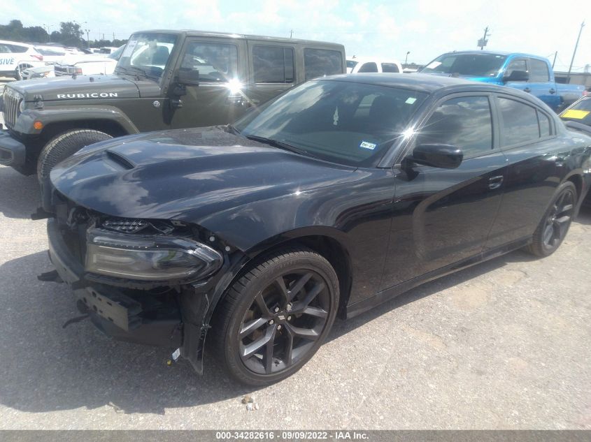 2021 DODGE CHARGER GT VIN: 2C3CDXHGXMH603670
