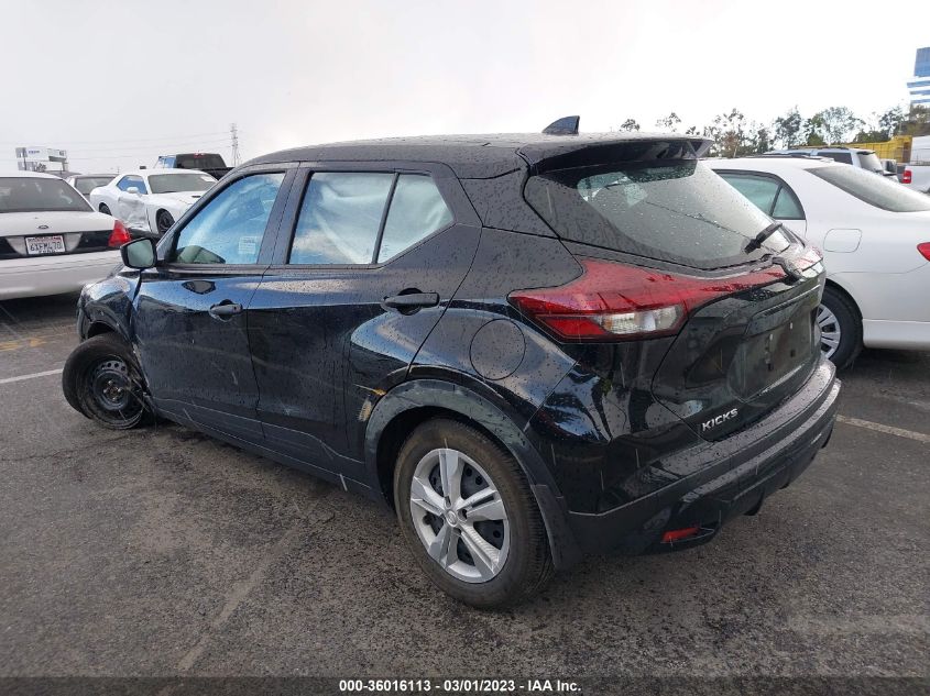 2022 NISSAN KICKS S VIN: 3N1CP5BV7NL497527