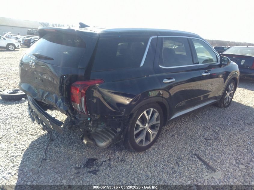 2022 HYUNDAI PALISADE SEL VIN: KM8R44HE4NU454511