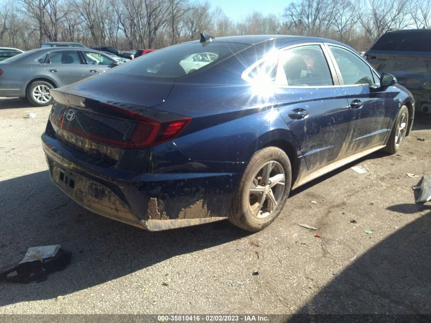 2021 HYUNDAI SONATA SE VIN: 5NPEG4JA9MH081170