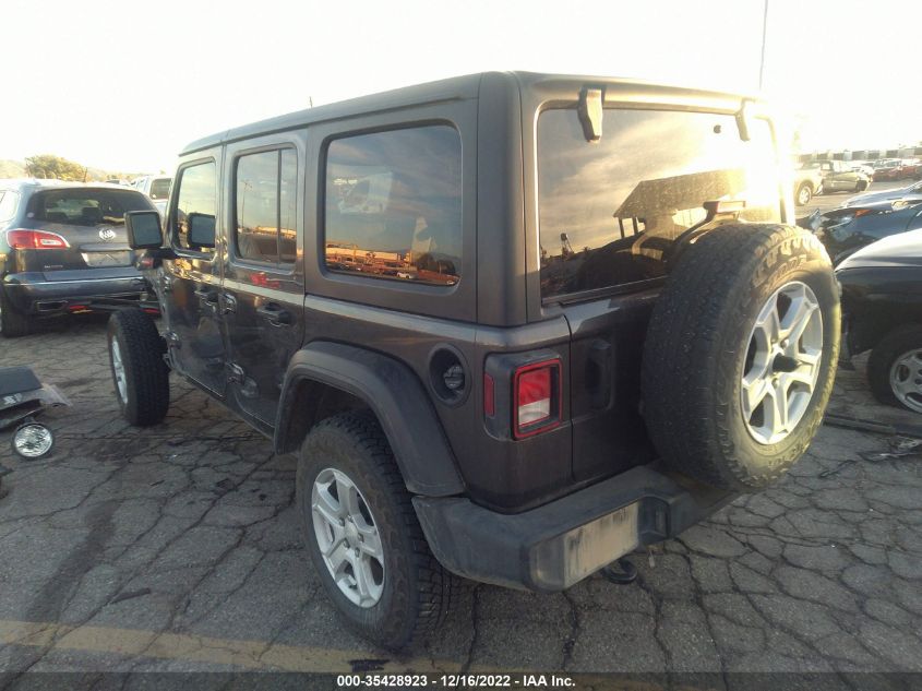 2020 JEEP WRANGLER UNLIMITED SPORT S VIN: 1C4HJXDG2LW311270