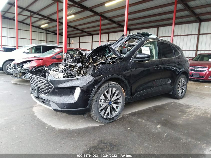 2020 FORD ESCAPE TITANIUM VIN: 1FMCU9J9XLUC42533