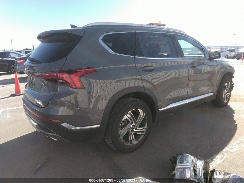 2022 HYUNDAI SANTA FE SEL VIN: 5NMS24AJ2NH437944
