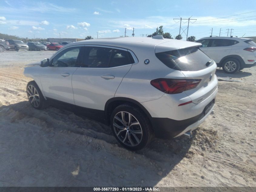 2021 BMW X2 SDRIVE28I VIN: WBXYH9C02M5S75358
