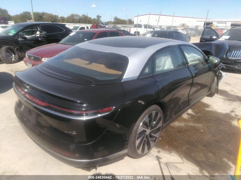 2022 LUCID AIR GRAND TOURING VIN: 50EA1GBAXNA002559