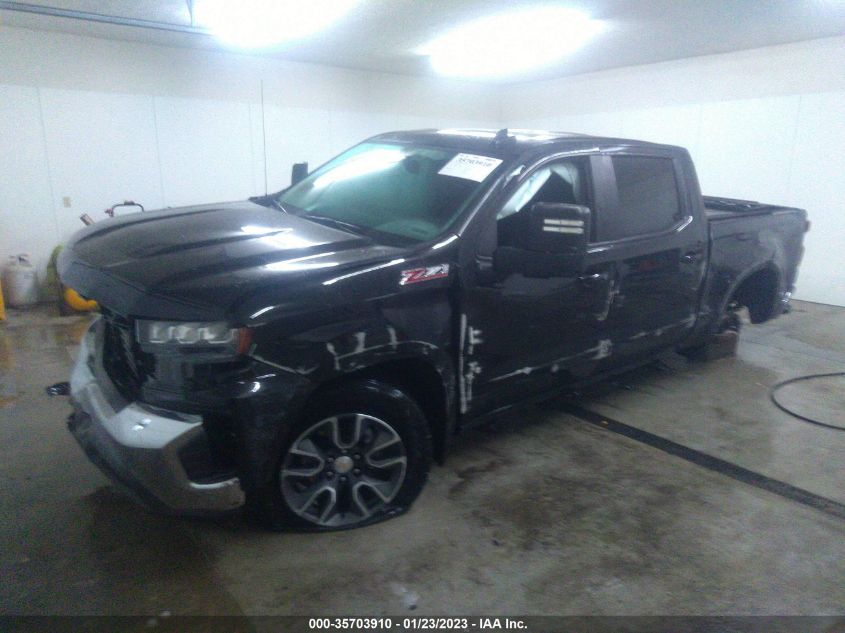 2021 CHEVROLET SILVERADO 1500 LT VIN: 3GCUYDED1MG349196