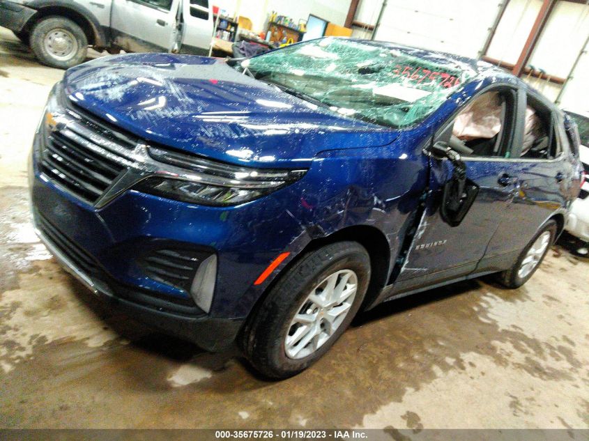 2022 CHEVROLET EQUINOX LT VIN: 3GNAXKEV9NL313842