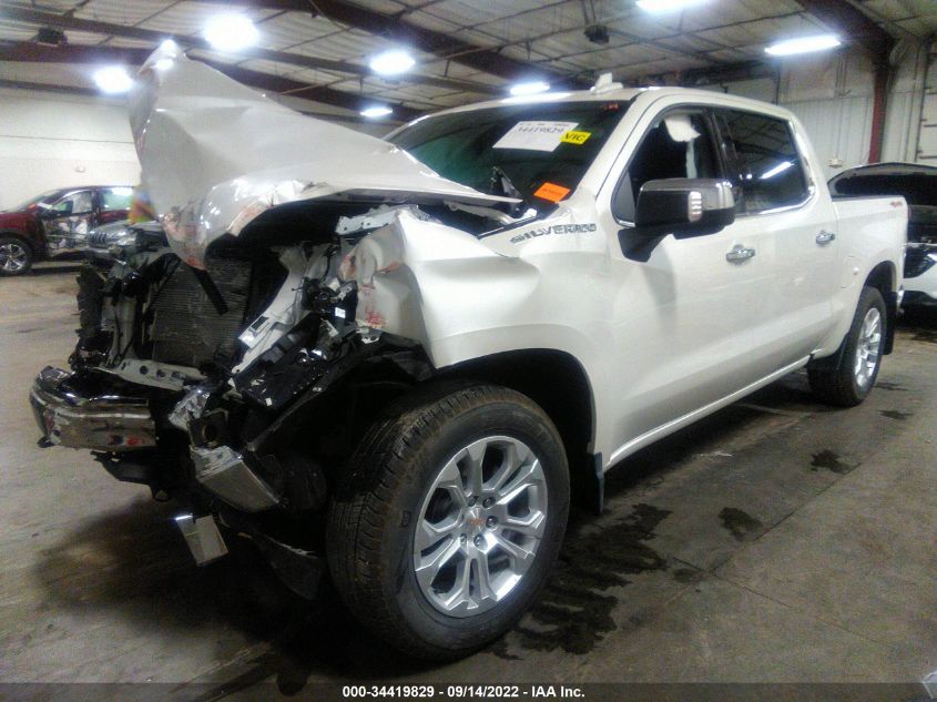 2022 CHEVROLET SILVERADO 1500 LTZ VIN: 1GCUDGED7NZ505465