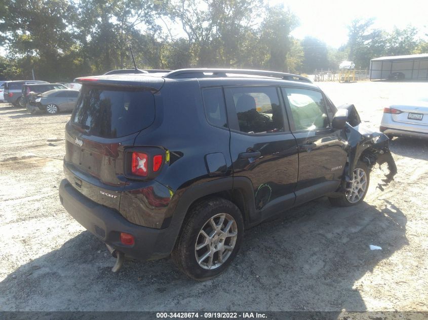 2021 JEEP RENEGADE SPORT VIN: ZACNJDABXMPM32778