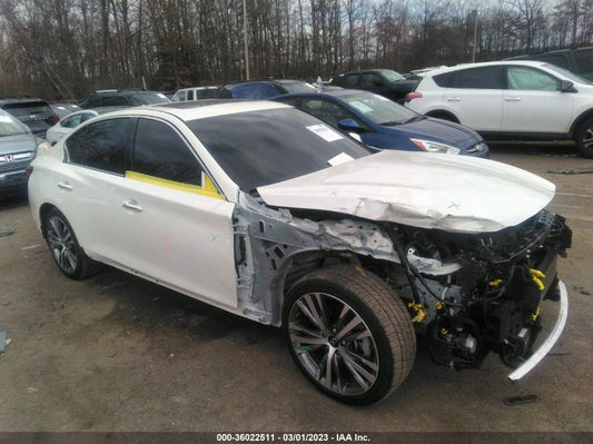 2022 INFINITI Q50 SENSORY VIN: JN1EV7CR4NM341995