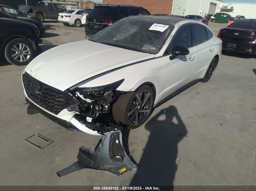 2021 HYUNDAI SONATA SEL PLUS VIN: 5NPEJ4J2XMH133111