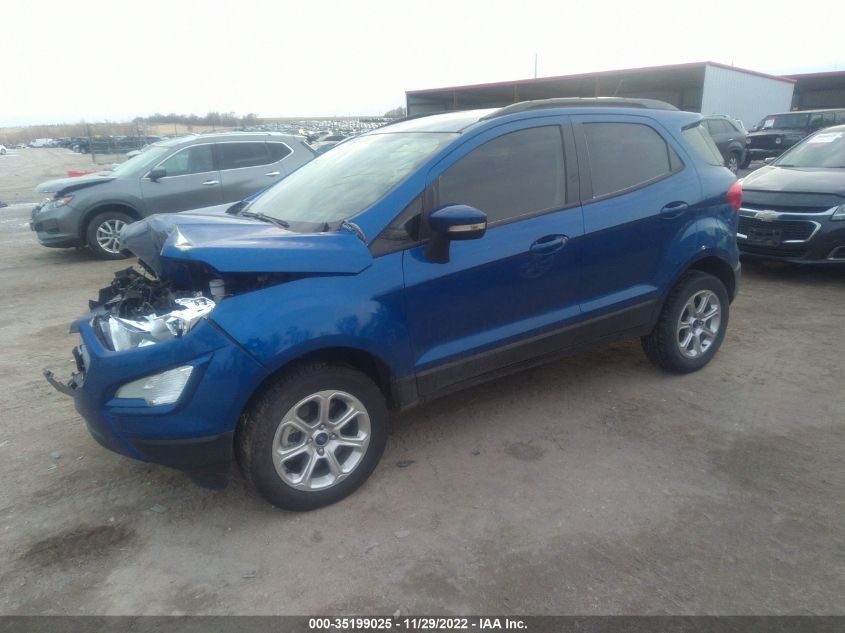 2020 FORD ECOSPORT SE VIN: MAJ6S3GL4LC347586