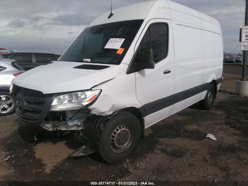 2022 MERCEDES-BENZ SPRINTER CARGO VAN VIN: W1Y4EBHY9NT083566