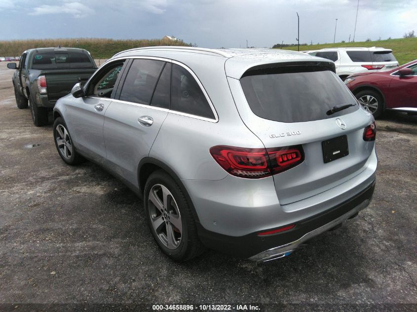 2022 MERCEDES-BENZ GLC GLC 300 VIN: W1N0G8EB7NG091568