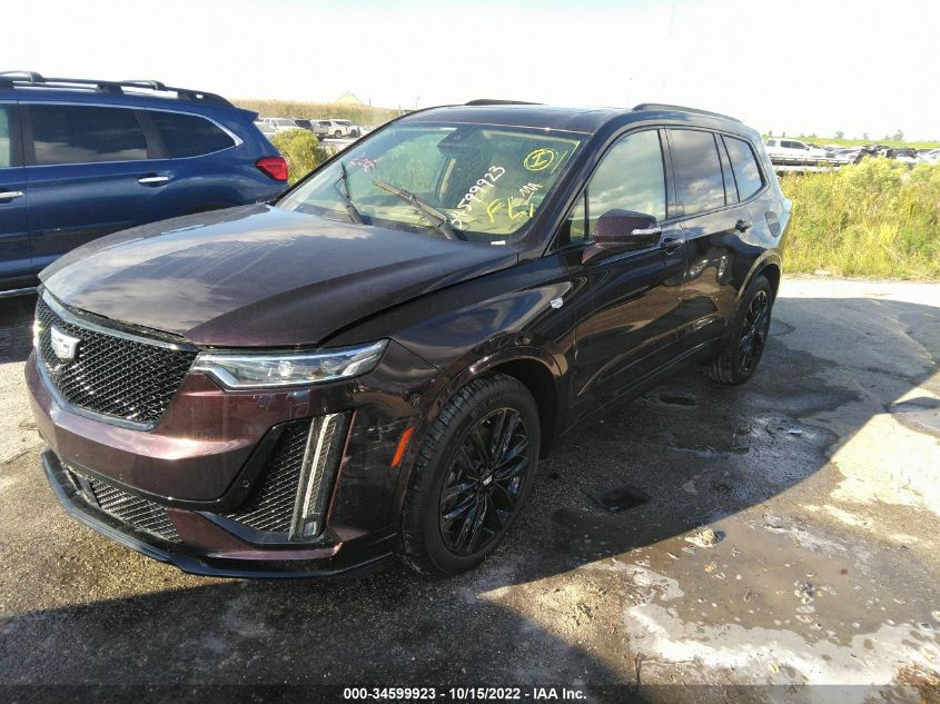 2021 CADILLAC XT6 SPORT VIN: 1GYKPHRS7MZ202482
