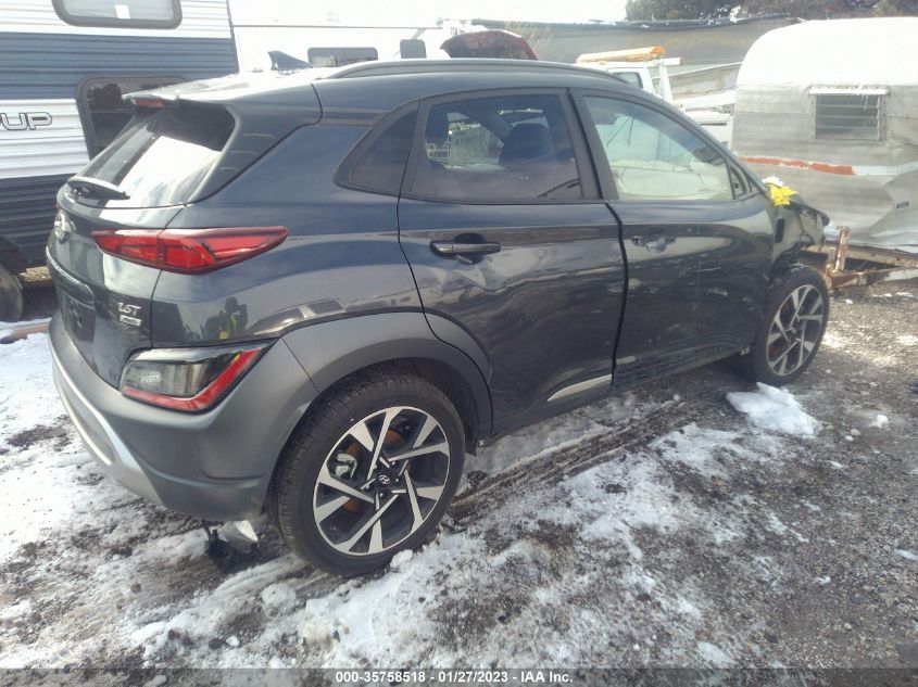2023 HYUNDAI KONA LIMITED VIN: KM8K5CA30PU935327