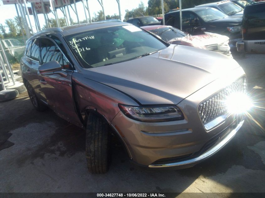 2021 LINCOLN NAUTILUS STANDARD VIN: 2LMPJ6J90MBL10603