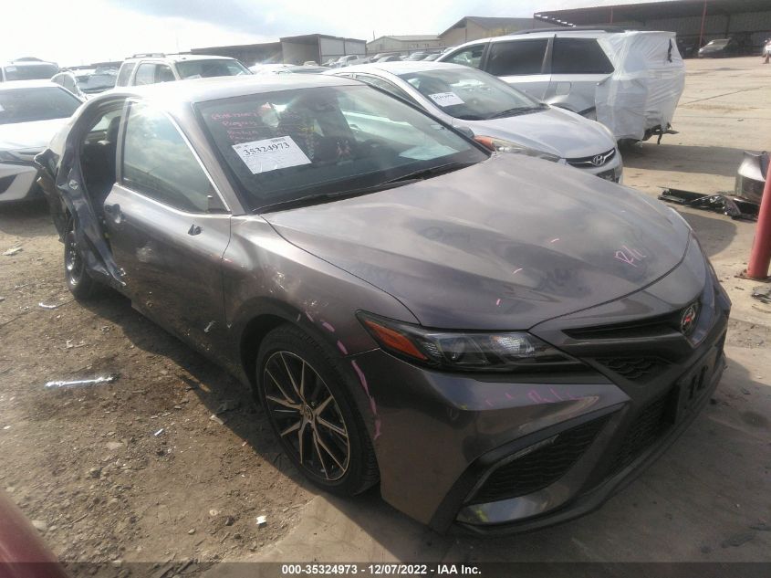 2022 TOYOTA CAMRY SE VIN: 4T1G11AK0NU057778