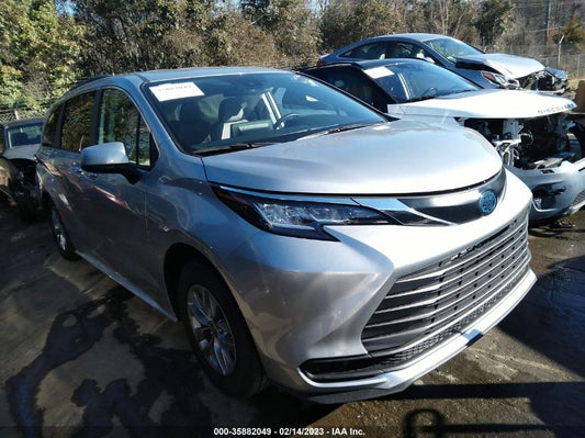 2022 TOYOTA SIENNA LE VIN: 5TDKRKEC4NS129604