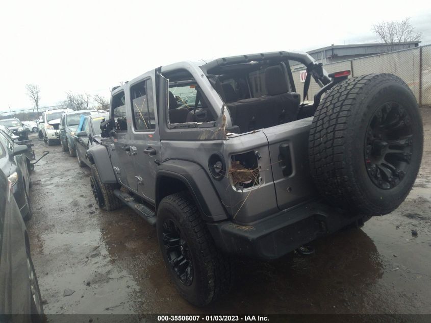 2020 JEEP WRANGLER UNLIMITED SPORT S VIN: 1C4HJXDG0LW180470