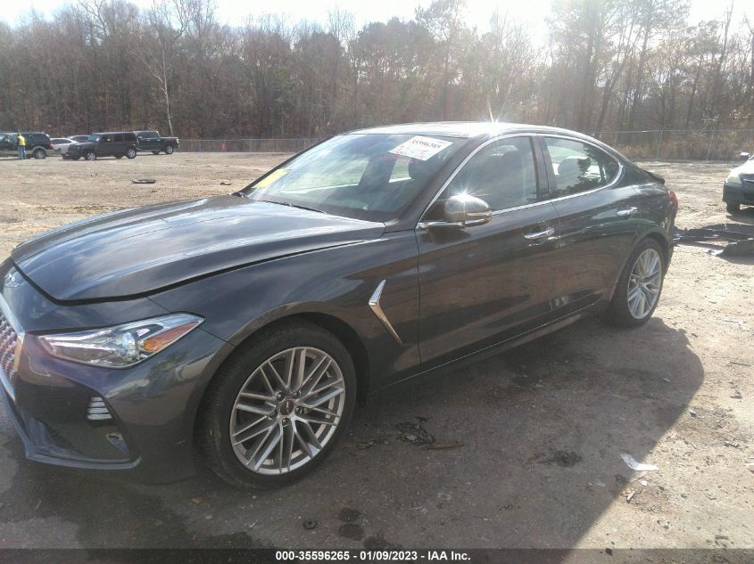 2021 GENESIS G70 2.0T VIN: KMTG34LA1MU072214