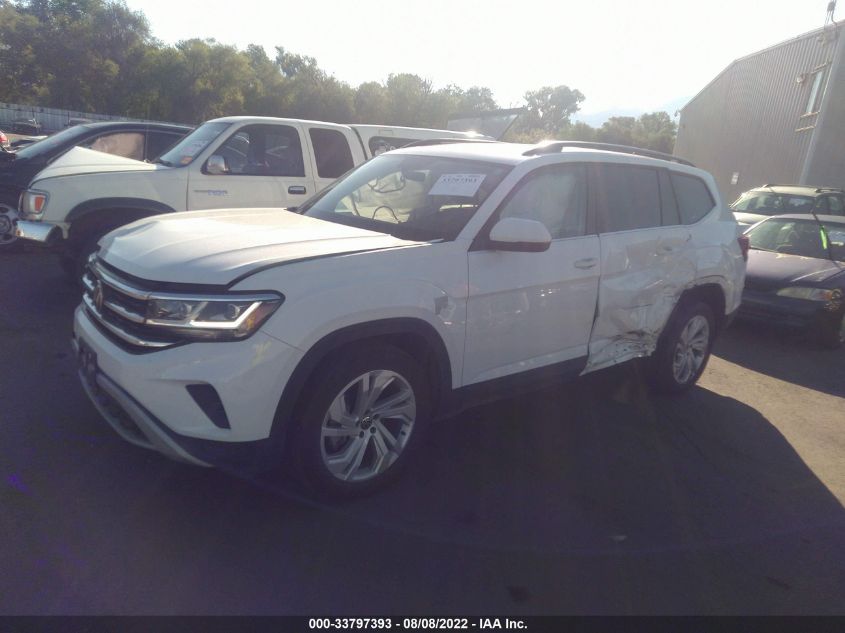 2021 VOLKSWAGEN ATLAS 3.6L V6 SE W/TECHNOLOGY VIN: 1V2KR2CA6MC567458