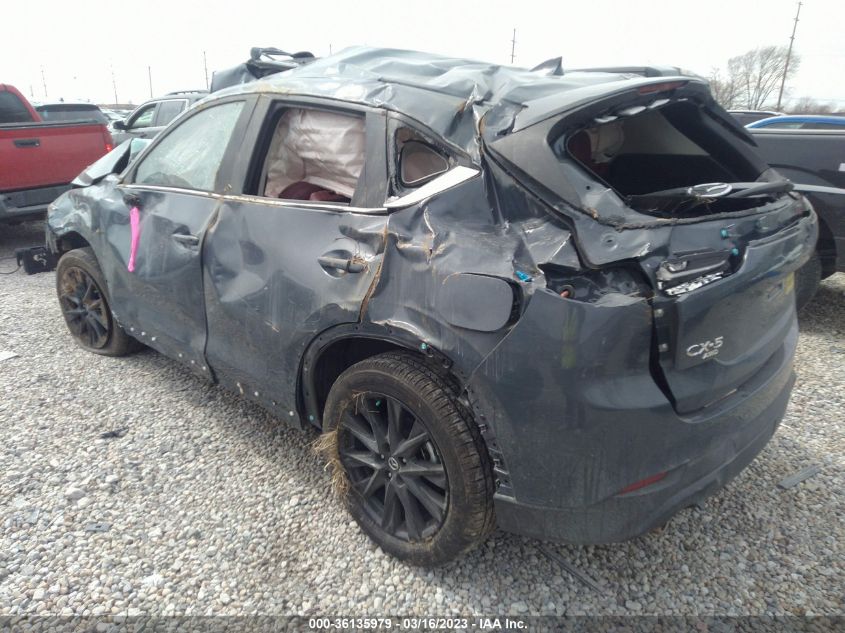 2022 MAZDA CX-5 2.5 S CARBON EDITION VIN: JM3KFBCM3N1585702