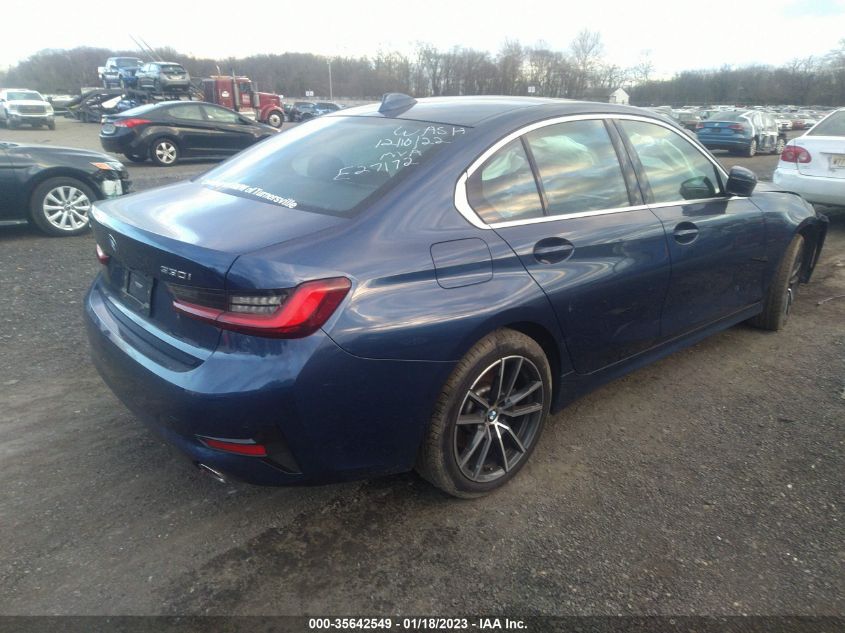 2022 BMW 3 SERIES 330I XDRIVE VIN: 3MW5R7J0XN8C34434