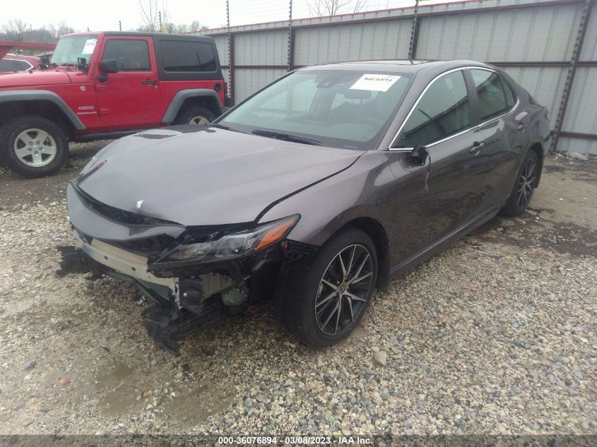 2023 TOYOTA CAMRY SE/SE NIGHTSHADE VIN: 4T1G11AK6PU077567