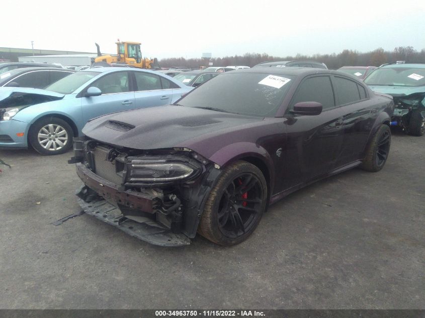 2021 DODGE CHARGER SRT HELLCAT WIDEBODY VIN: 2C3CDXL97MH601609