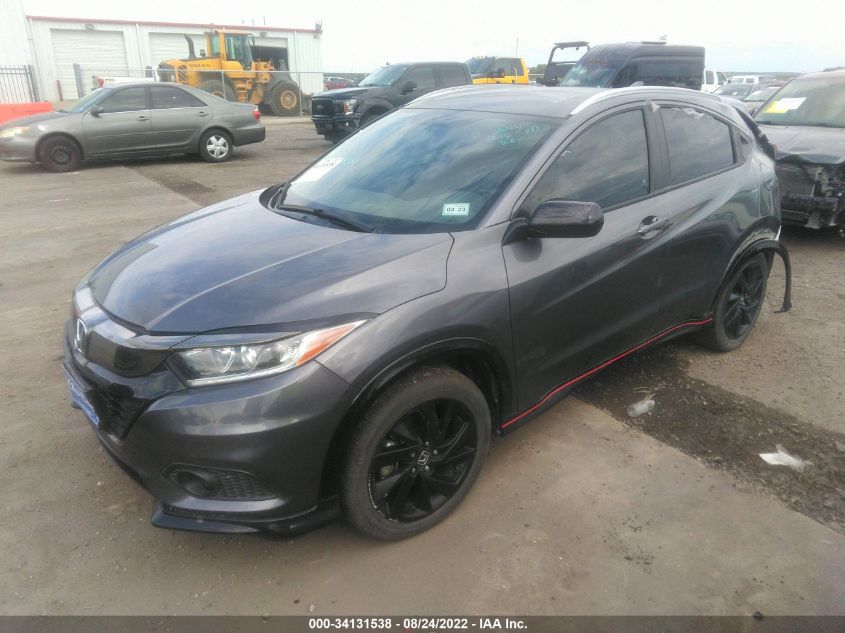 2021 HONDA HR-V SPORT VIN: 3CZRU5H13MM719424