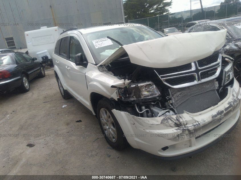 2020 DODGE JOURNEY SE VALUE VIN: 3C4PDCAB1LT207444