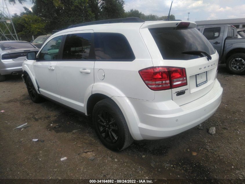 2020 DODGE JOURNEY SE VALUE VIN: 3C4PDCAB8LT275577
