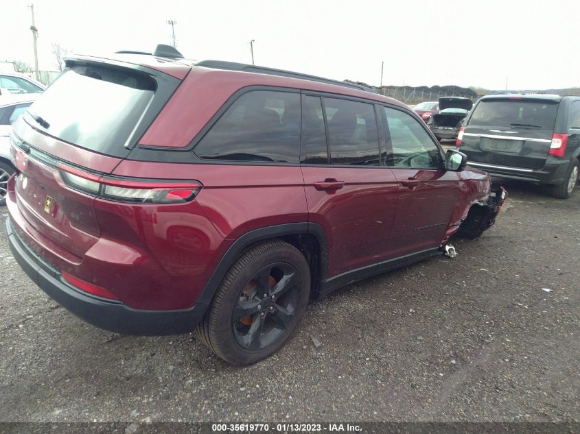 2022 JEEP GRAND CHEROKEE ALTITUDE VIN: 1C4RJHAG5N8615523
