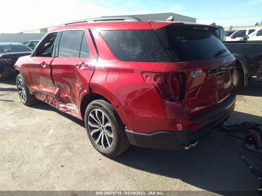 2021 FORD EXPLORER ST VIN: 1FM5K8GC5MGB23865