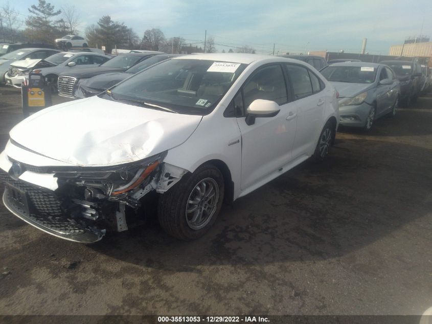 2021 TOYOTA COROLLA HYBRID LE VIN: JTDEAMDE9MJ013796