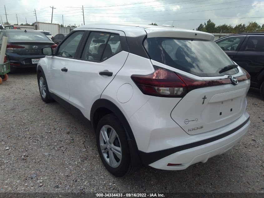 2021 NISSAN KICKS S VIN: 3N1CP5BVXML565821