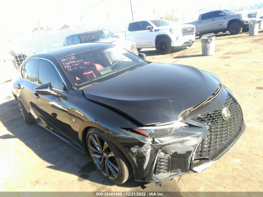 2021 LEXUS IS IS 350 F SPORT VIN: JTHGZ1B20M5043785