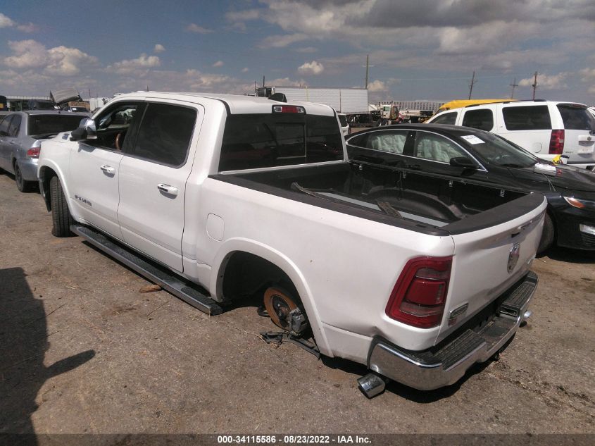 2021 RAM 1500 LONGHORN VIN: 1C6SRFKT6MN819149
