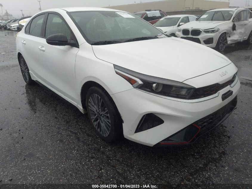 2022 KIA FORTE GT LINE VIN: 3KPF54AD8NE475804