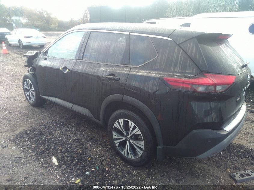 2021 NISSAN ROGUE SV VIN: 5N1AT3BB5MC725038