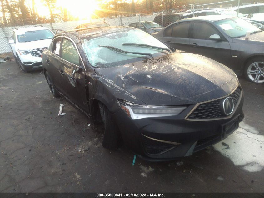 2022 ACURA ILX PACKAGE VIN: 19UDE2F89NA003316