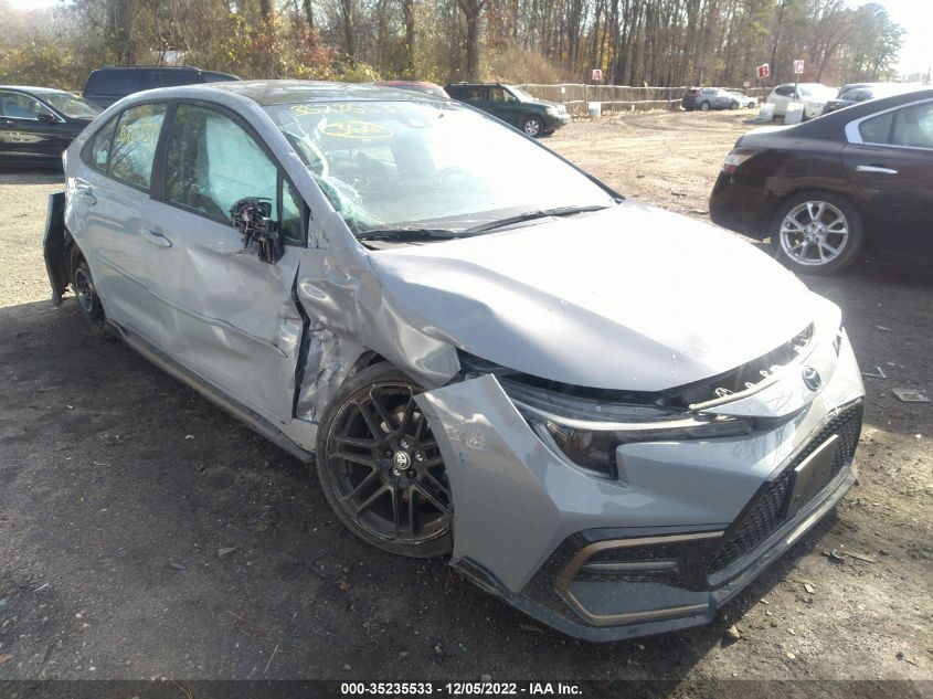2022 TOYOTA COROLLA SE/SE NIGHTSHADE/APEX SE VIN: 5YFS4MCE1NP098545