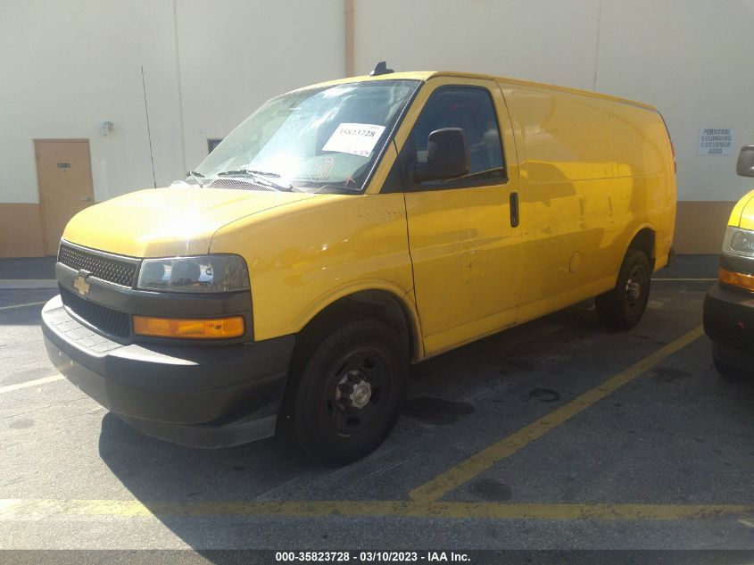 2021 CHEVROLET EXPRESS CARGO VAN VIN: 1GCWGAFP4M1145803