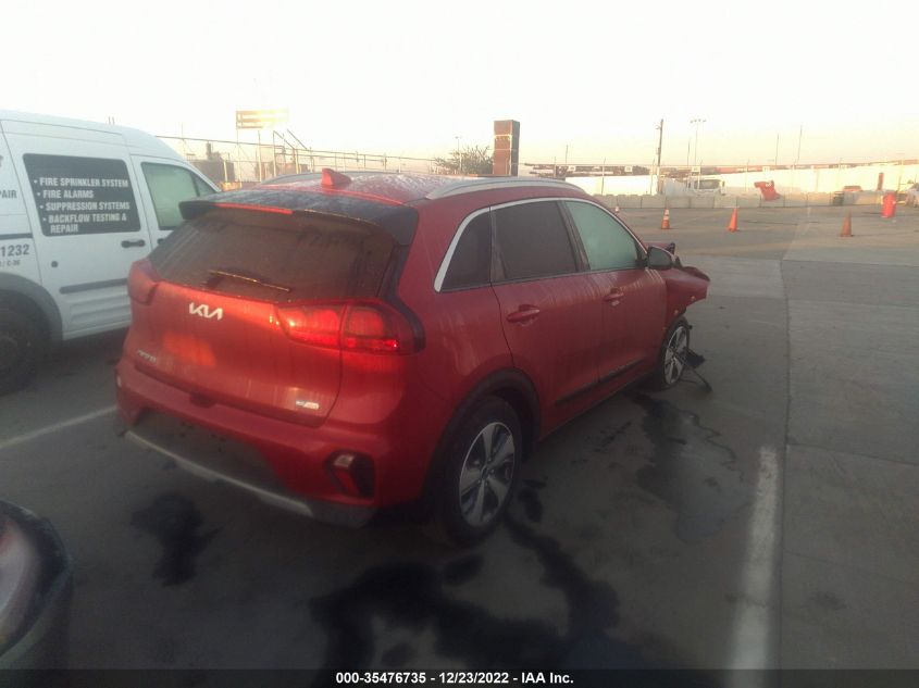 2022 KIA NIRO LX VIN: KNDCB3LC9N5502840