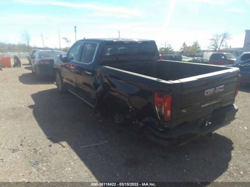 2022 GMC SIERRA 1500 LIMITED DENALI VIN: 1GTU9FEL1NZ169055