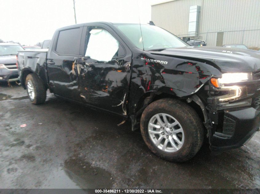 2021 CHEVROLET SILVERADO 1500 RST VIN: 1GCUYEEL7MZ344338