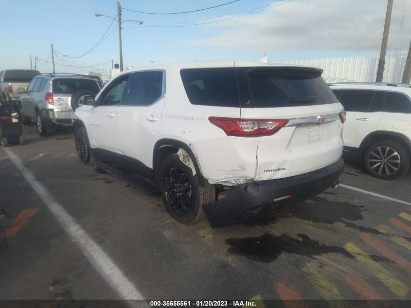 2021 CHEVROLET TRAVERSE LS VIN: 1GNERFKW7MJ175756