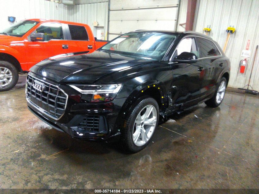 2022 AUDI Q8 PREMIUM VIN: WA1AVBF18ND033758
