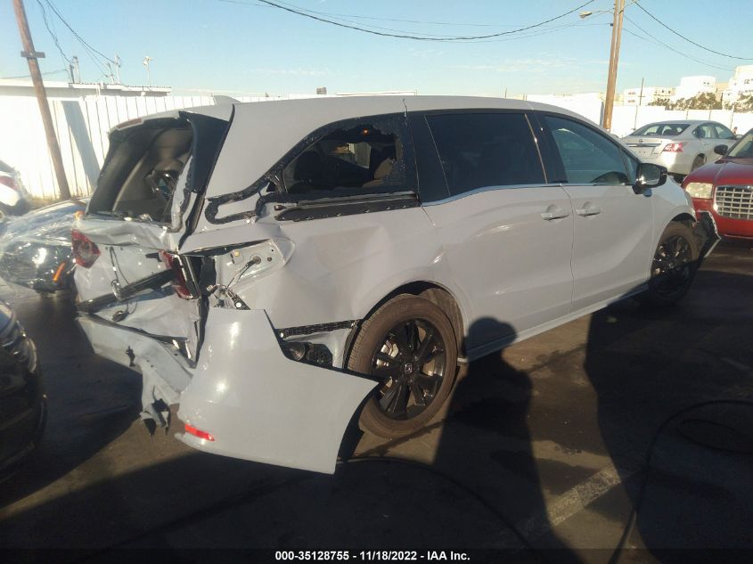 2023 HONDA ODYSSEY SPORT VIN: 5FNRL6H70PB008369